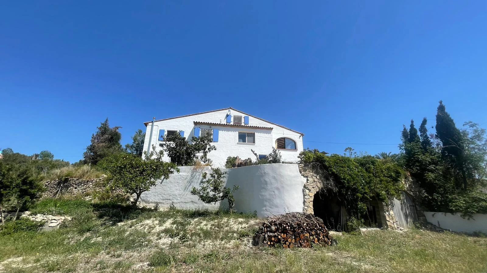 Villa for sale in Benissa: Stables and land