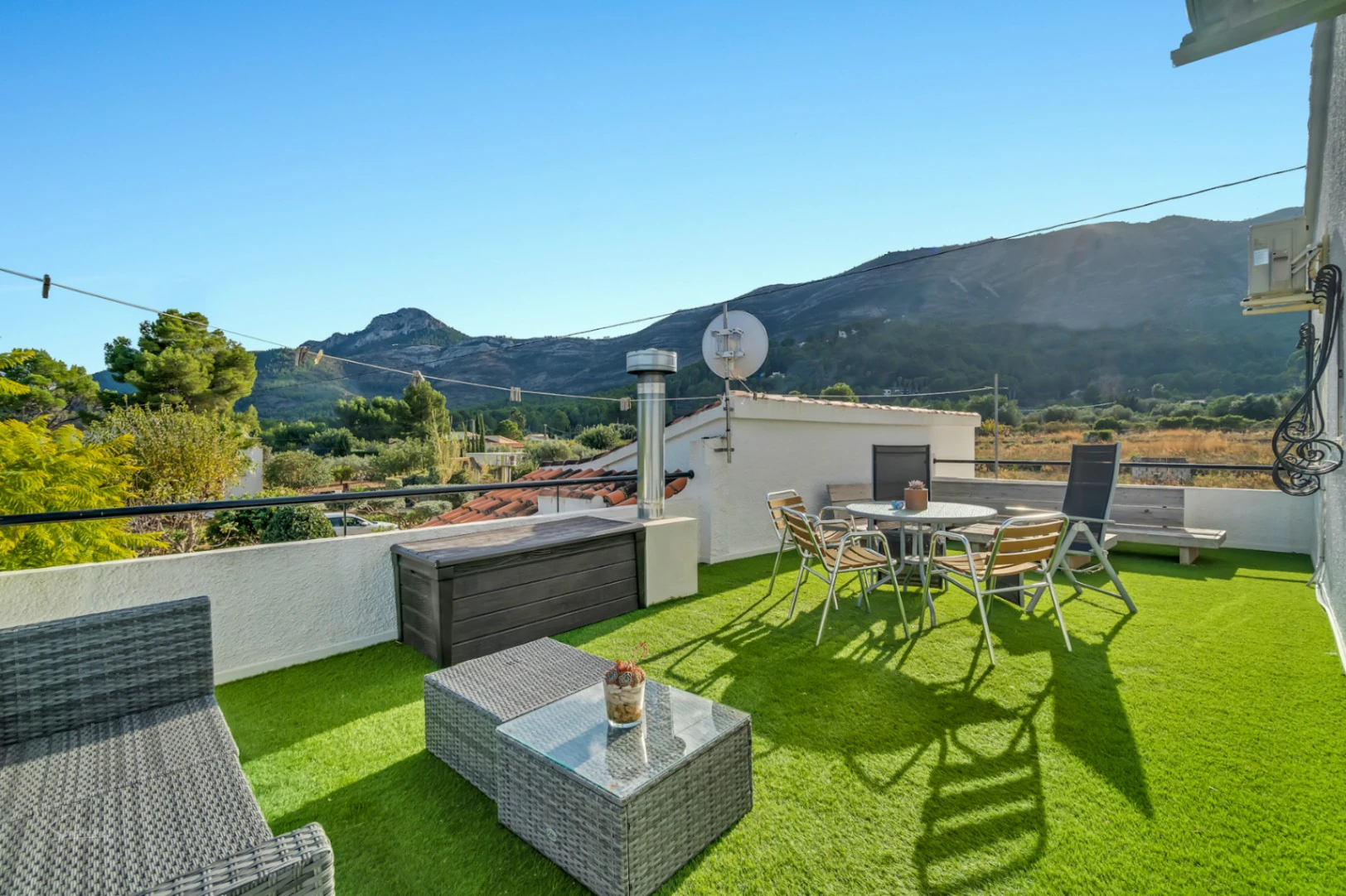 Two villas for sale in Parcent on one plot