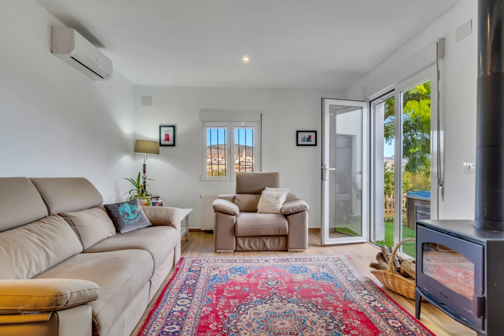 Two villas for sale in Parcent on one plot
