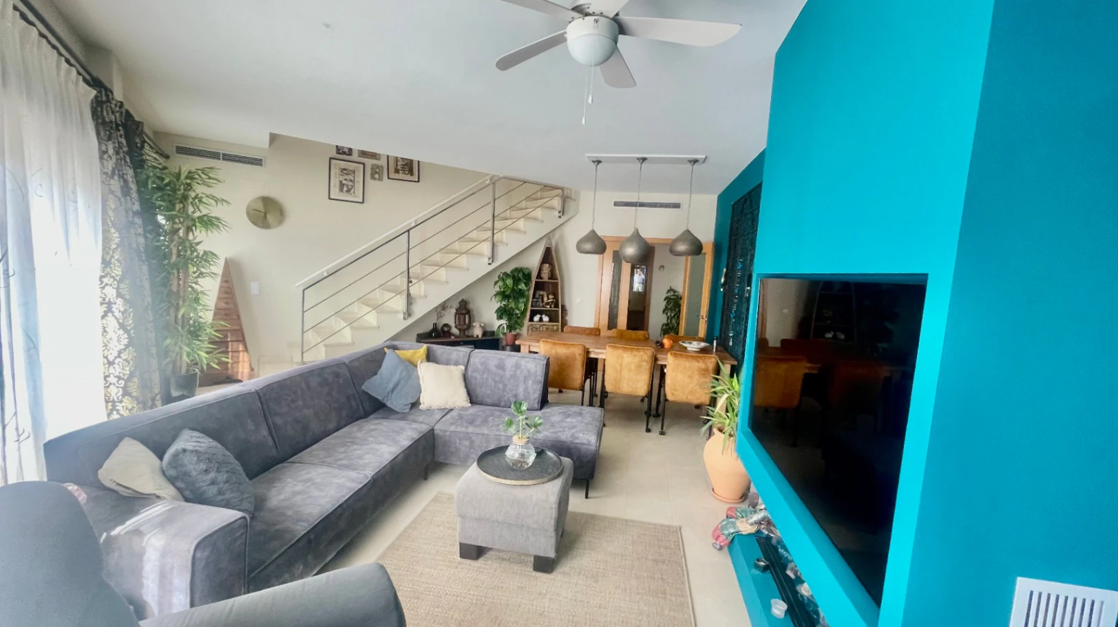 Penthouse for sale in Jalon: Two large terraces