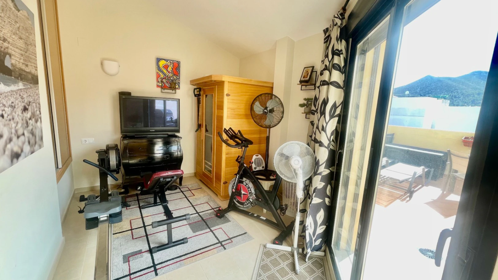Penthouse for sale in Jalon: Two large terraces