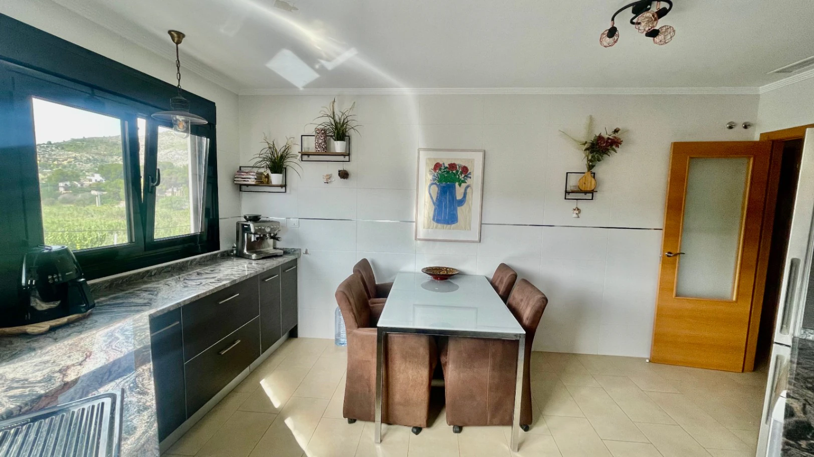 Penthouse for sale in Jalon: Two large terraces