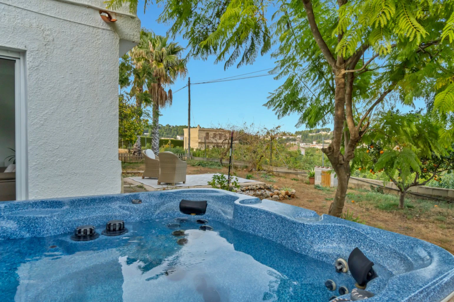 Two villas for sale in Parcent on one plot