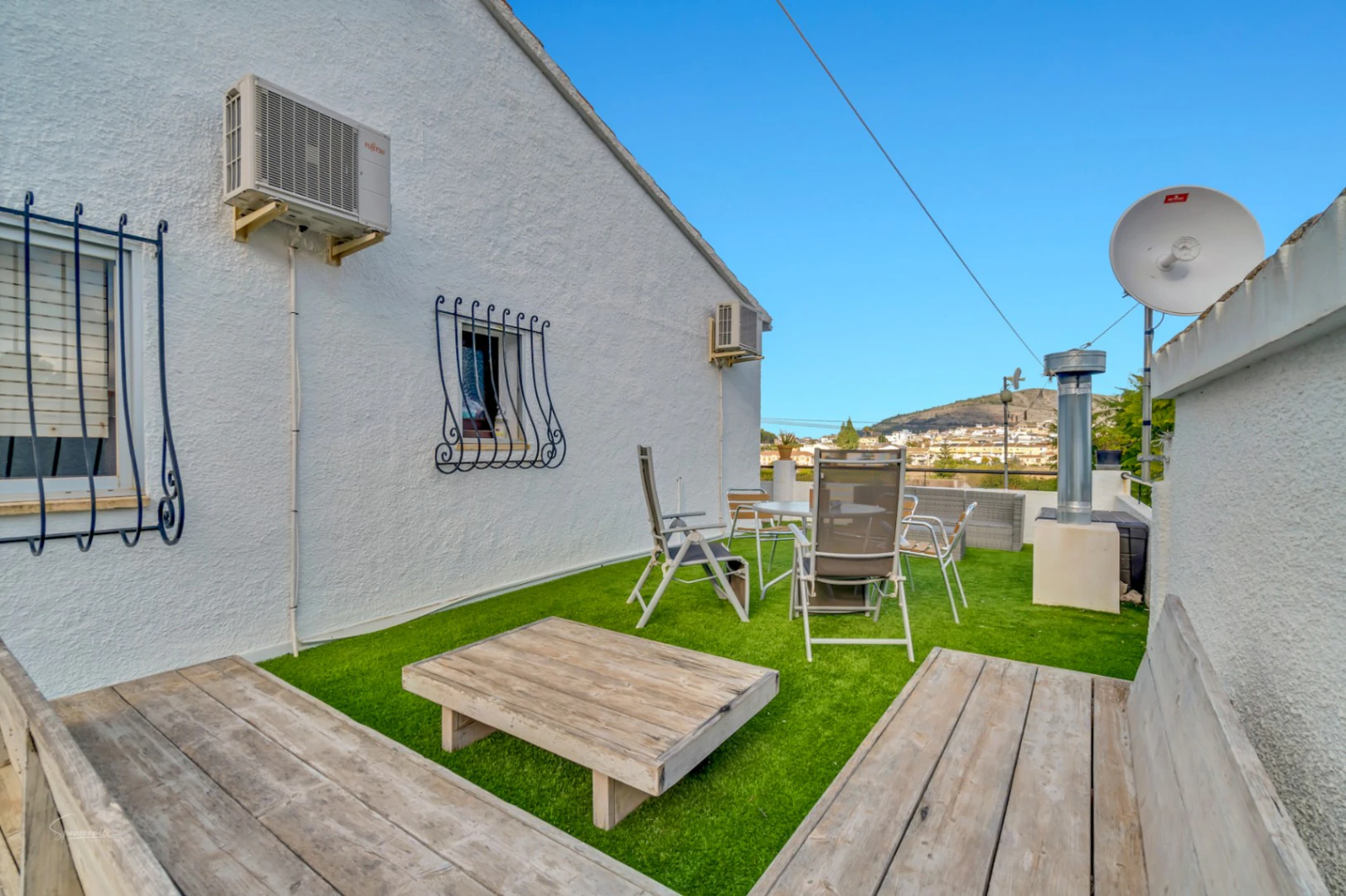 Two villas for sale in Parcent on one plot