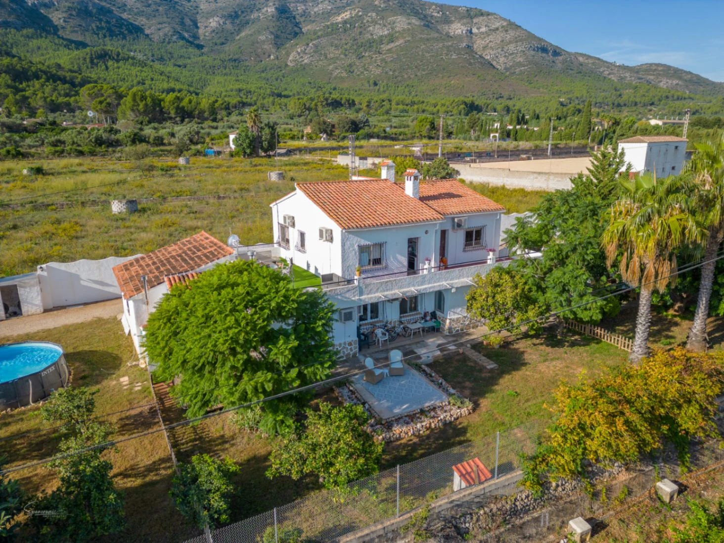 Two villas for sale in Parcent on one plot