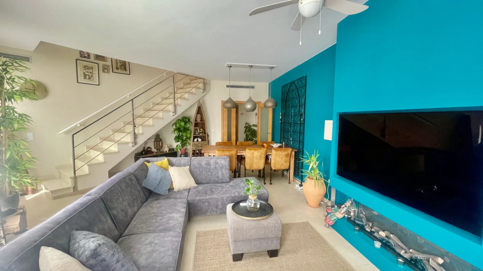 Penthouse for sale in Jalon: Two large terraces