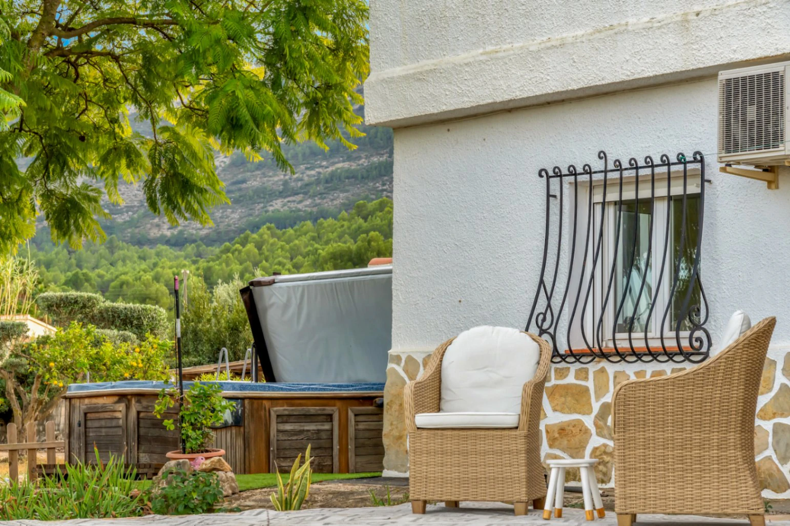 Two villas for sale in Parcent on one plot