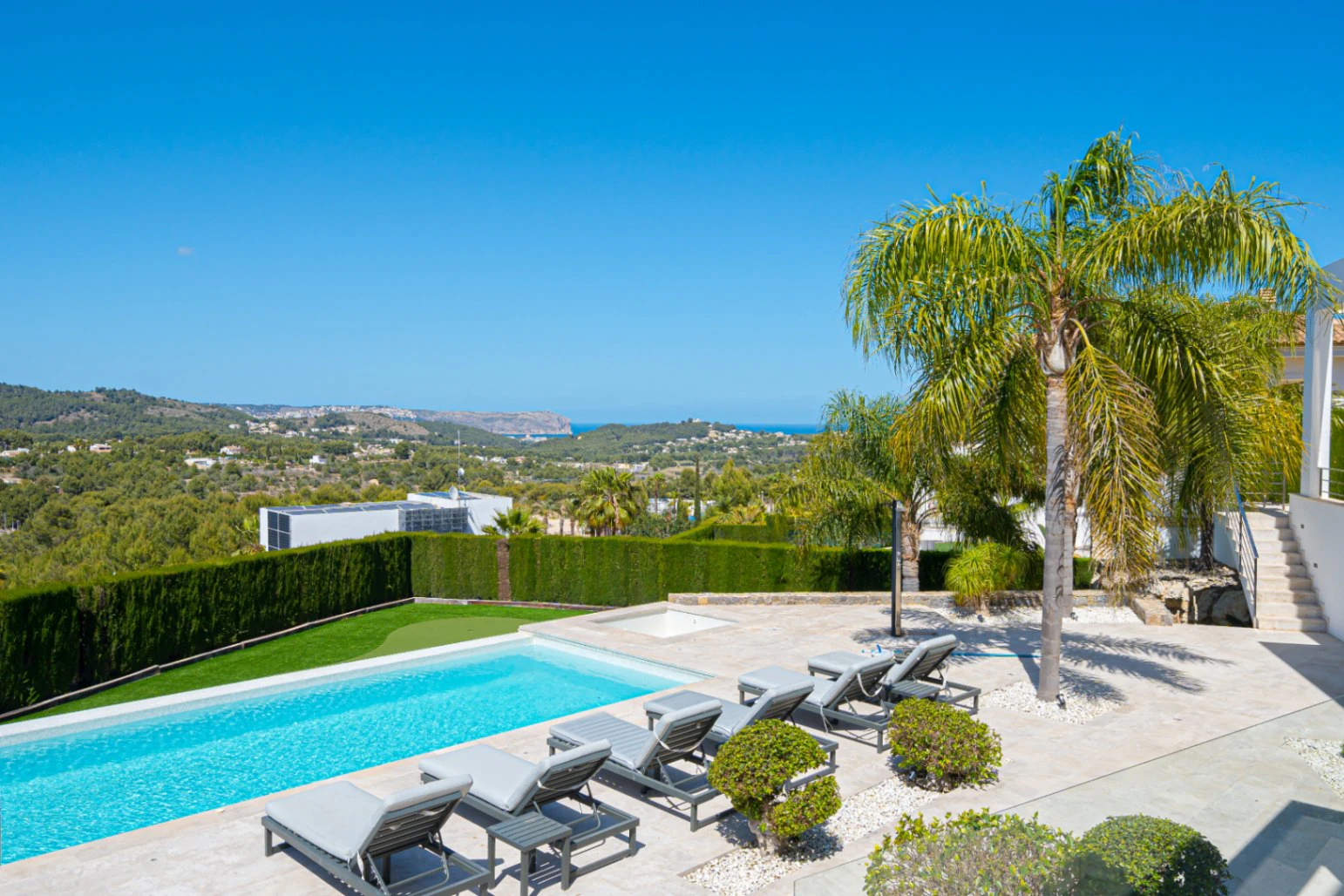 Villa for sale in Javea with sea views