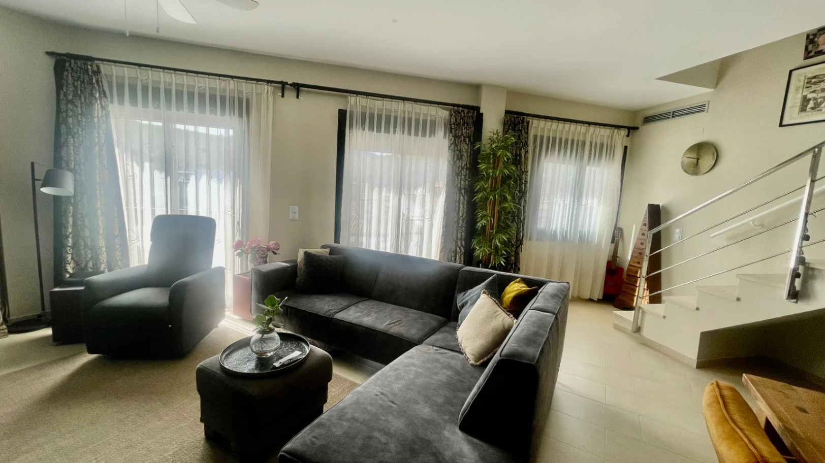 Penthouse for sale in Jalon: Two large terraces