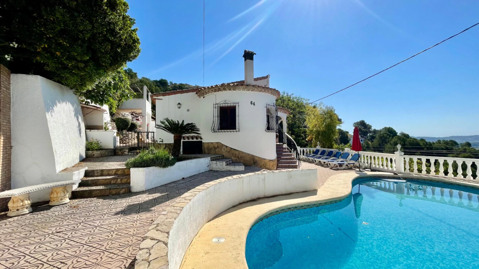 Villa te koop in Alcalali: Prachtig uitzicht op het zuiden