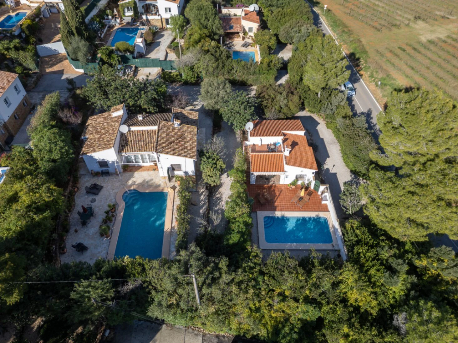 Fabulous finca-style retreat – two individual properties with two pools on a private 2,032 m² plot