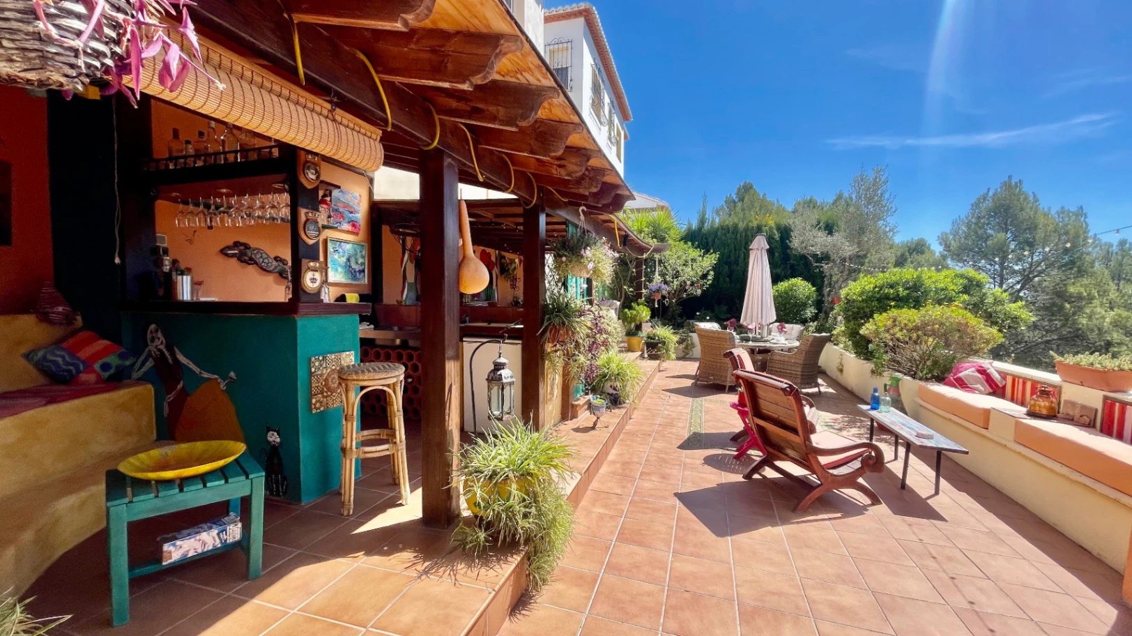 Villa te koop in Benigembla: Frontlinie met prachtig uitzicht