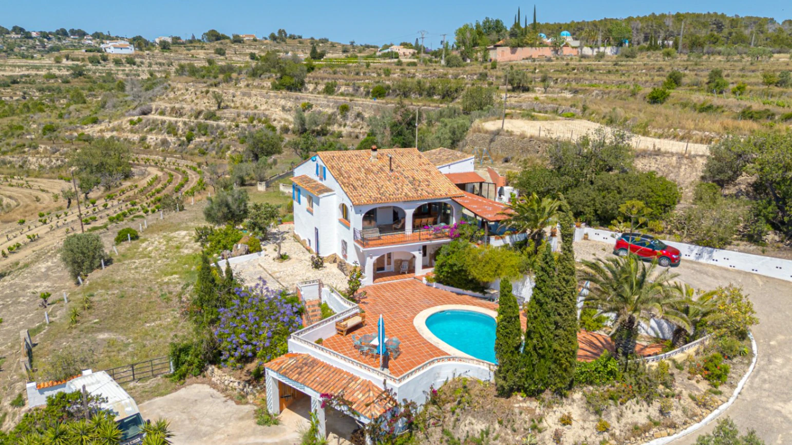 Villa for sale in Benissa: Stables and land