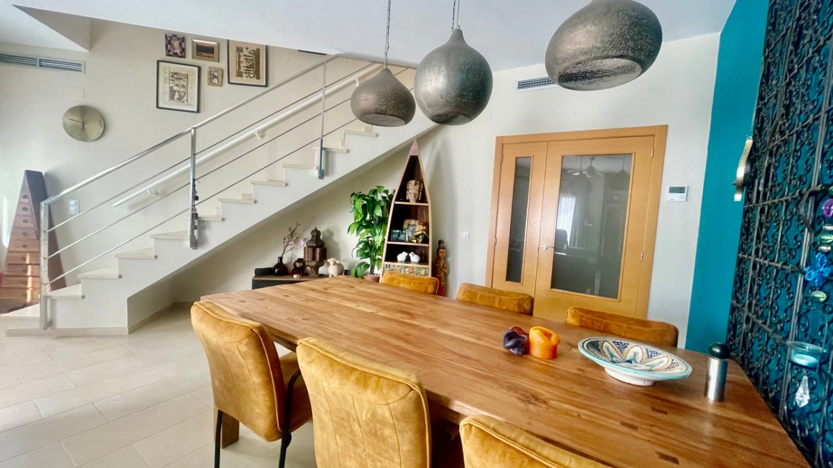 Penthouse for sale in Jalon: Two large terraces