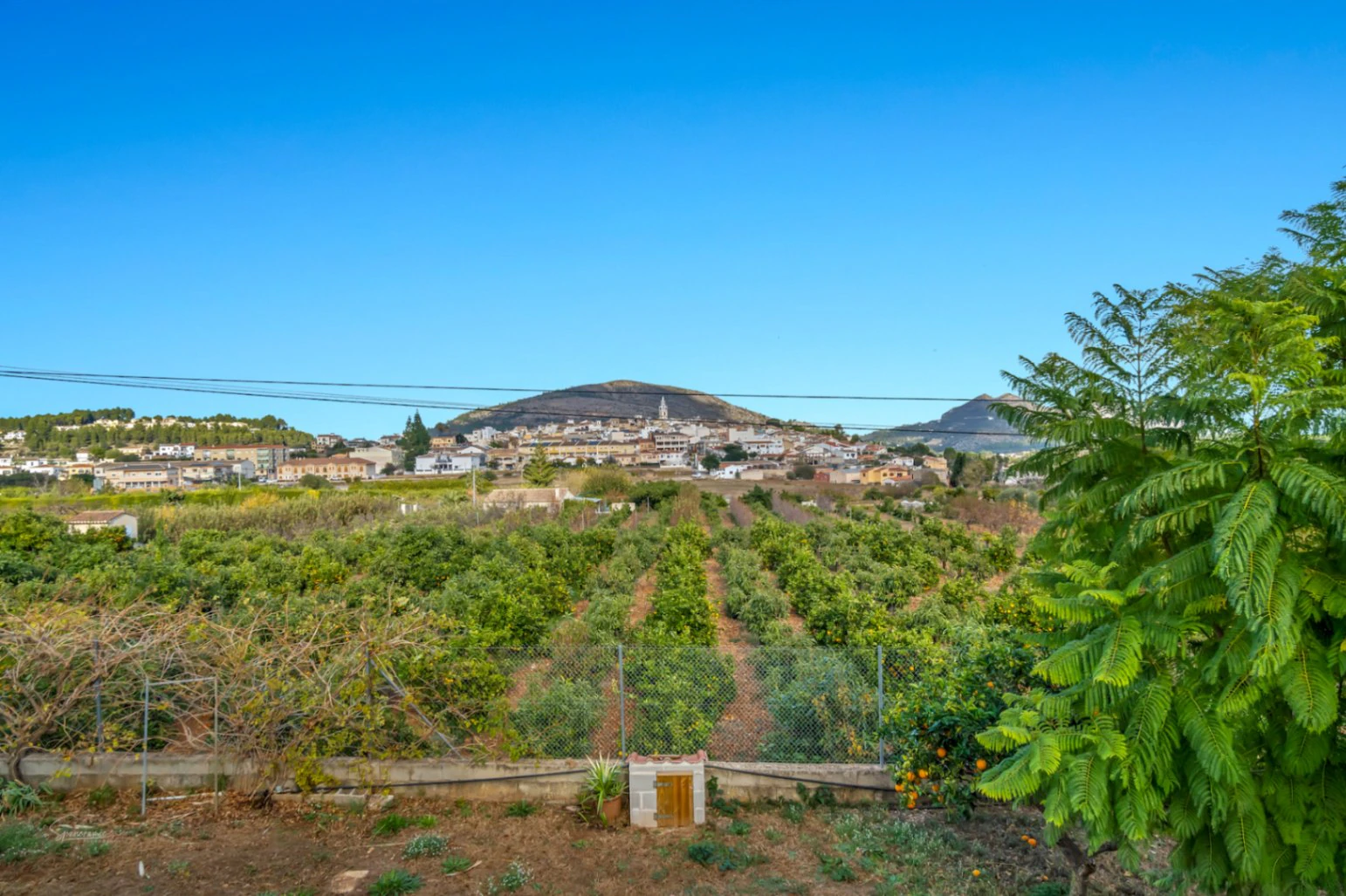 Two villas for sale in Parcent on one plot