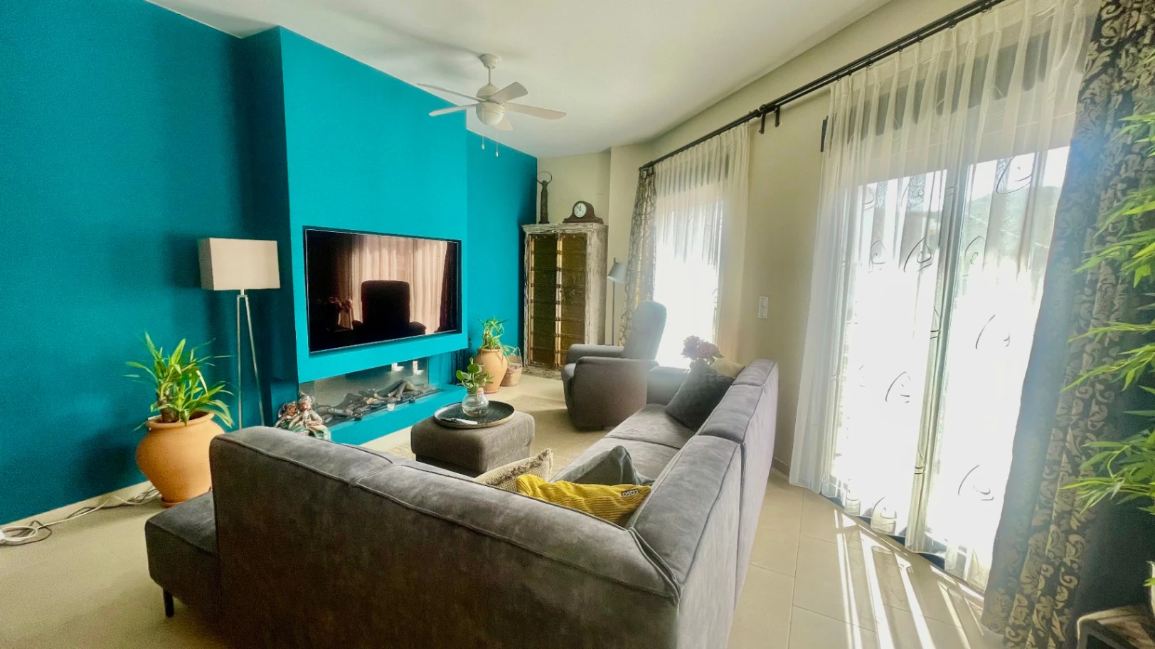 Penthouse for sale in Jalon: Two large terraces