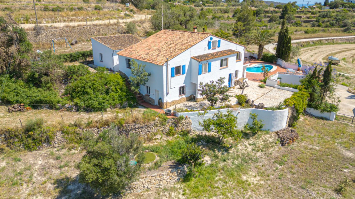 Villa for sale in Benissa: Stables and land