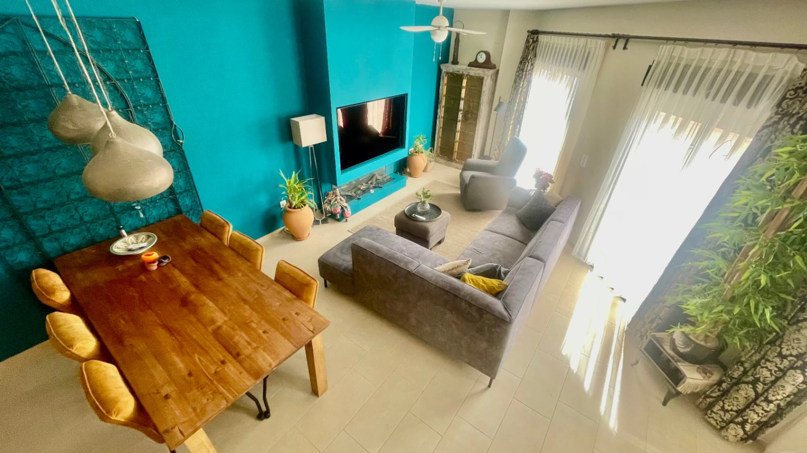 Penthouse for sale in Jalon: Two large terraces