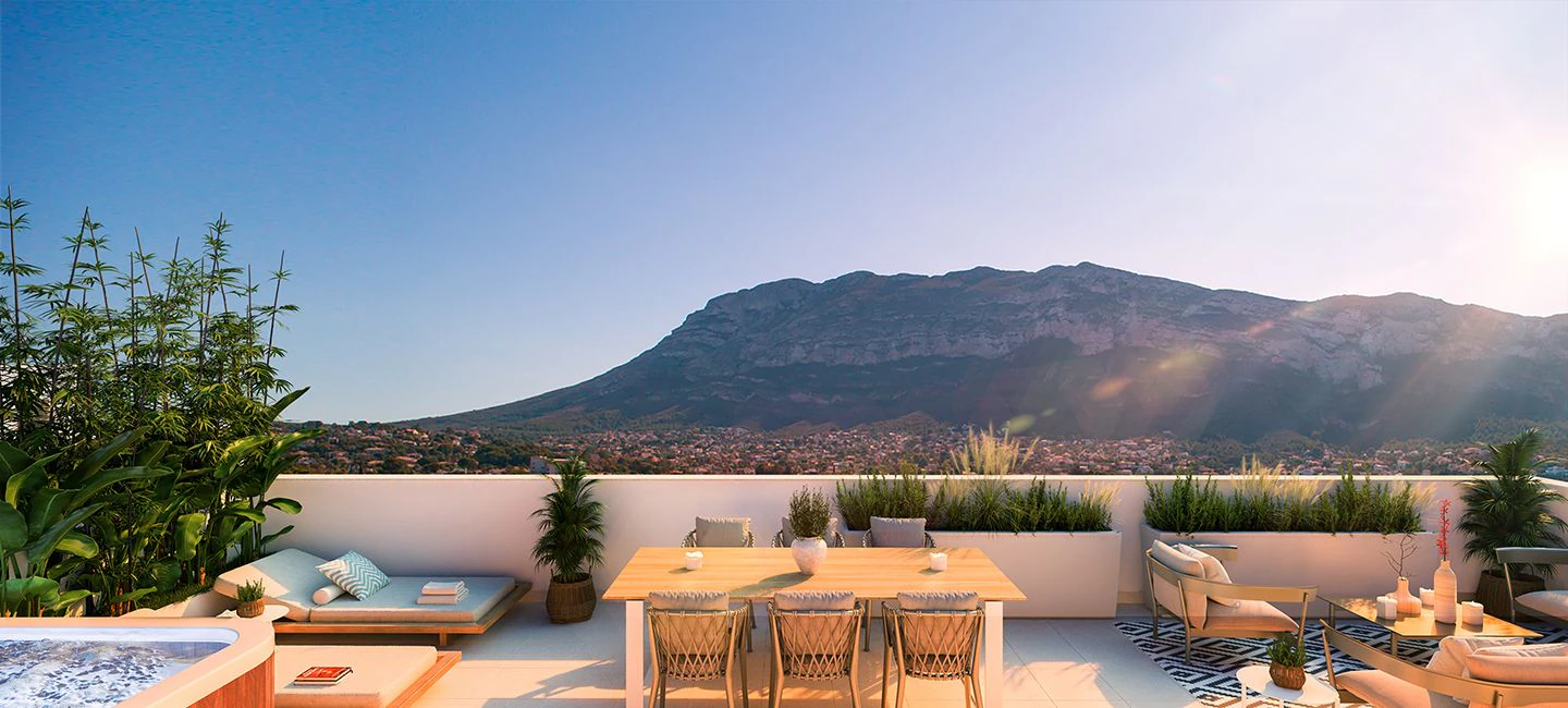 Luxurious apartment for sale in Denia - two bed