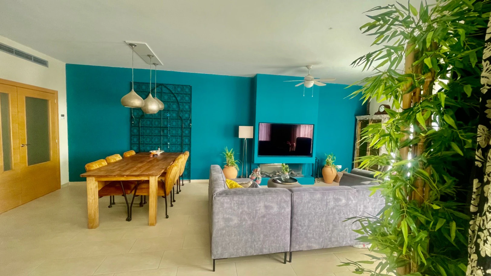 Penthouse for sale in Jalon: Two large terraces