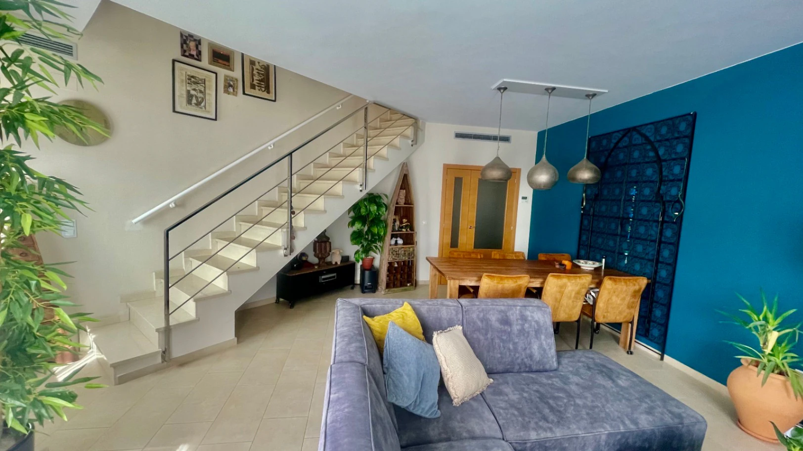 Penthouse for sale in Jalon: Two large terraces