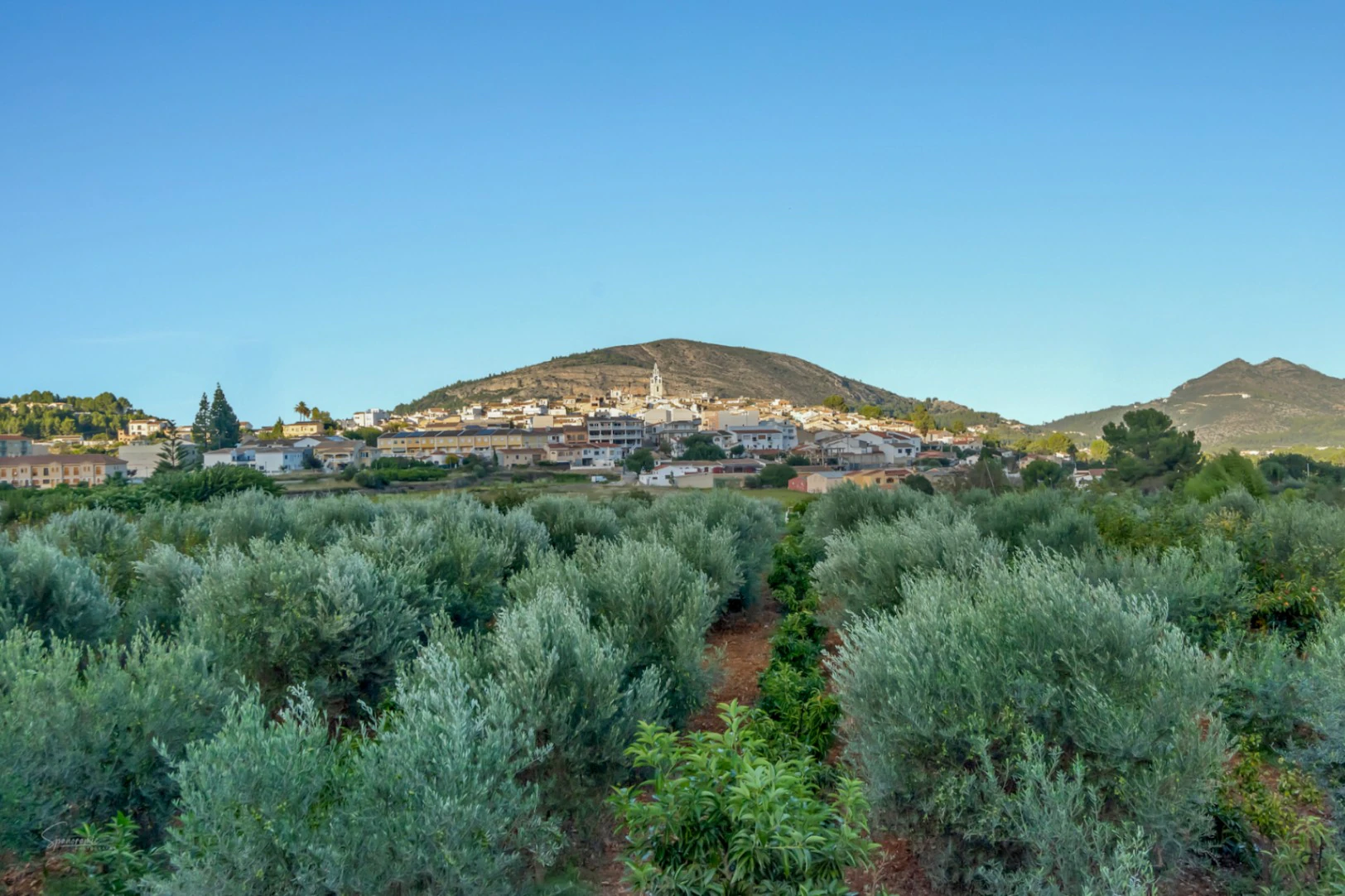 Two villas for sale in Parcent on one plot