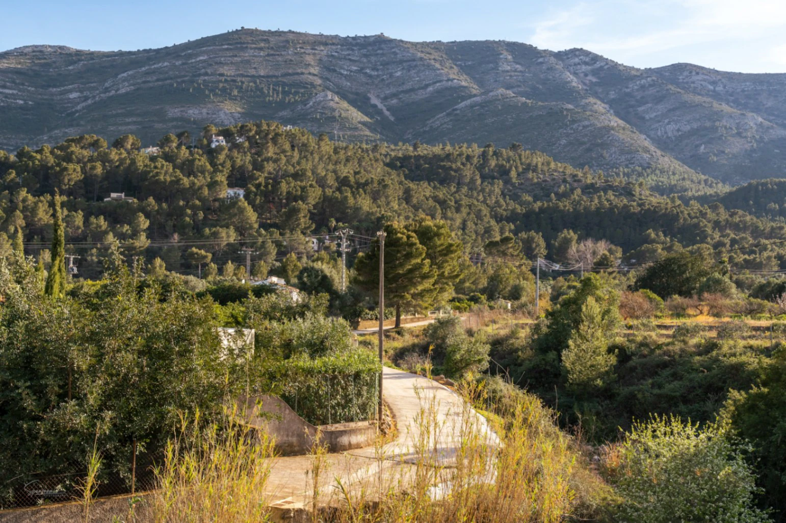 Two villas for sale in Parcent on one plot