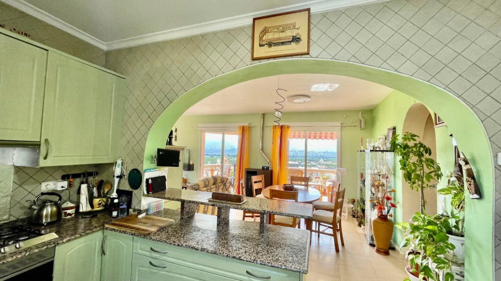 Villa for sale in Tormos: South-facing, panoramic views