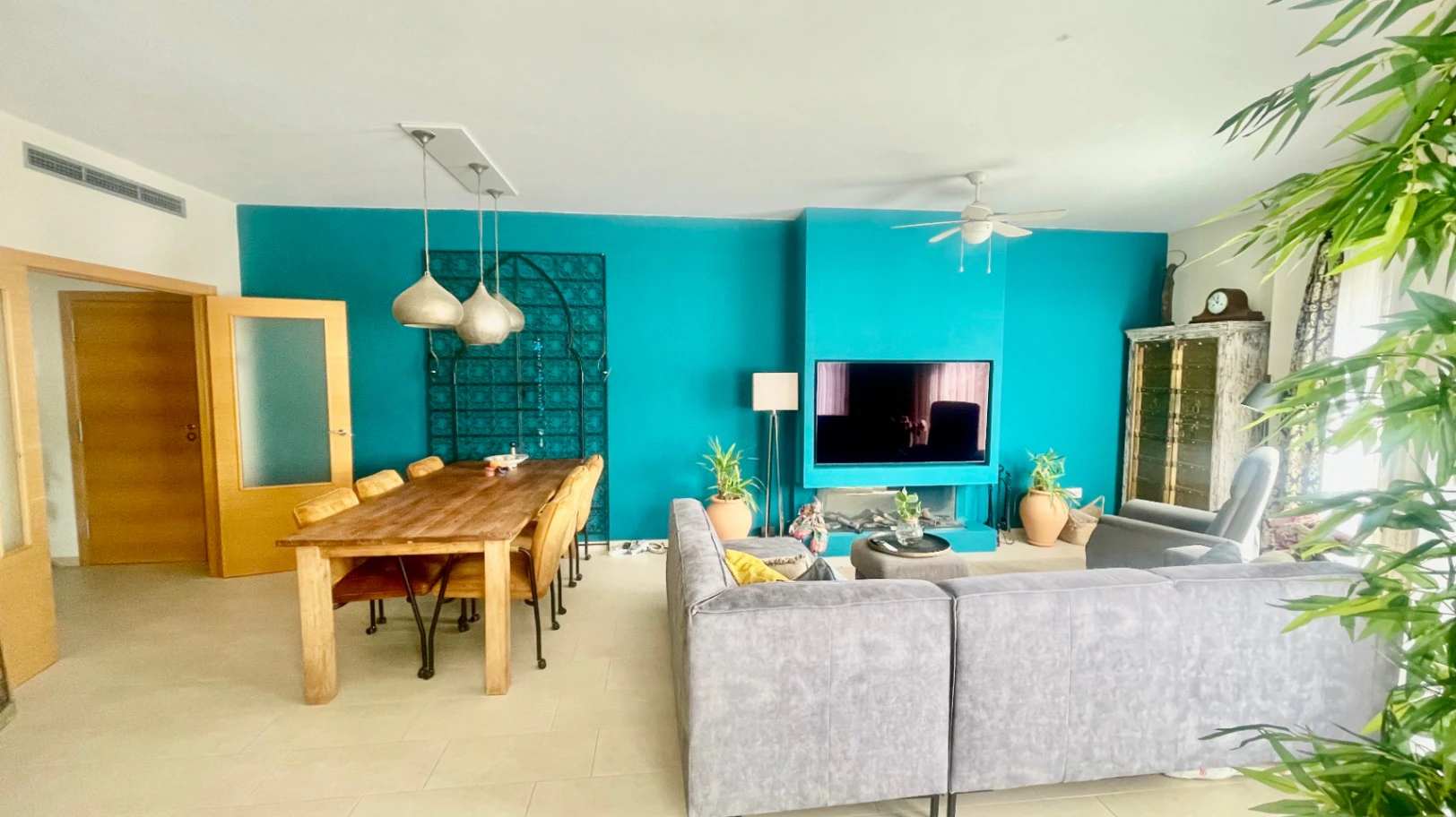 Penthouse for sale in Jalon: Two large terraces