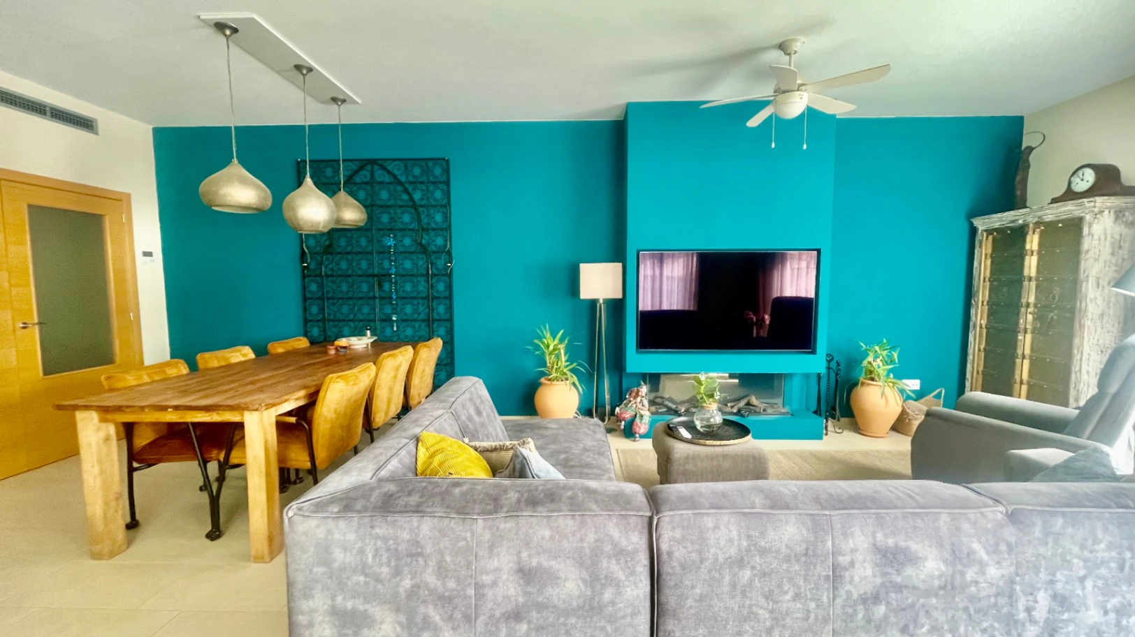 Penthouse for sale in Jalon: Two large terraces
