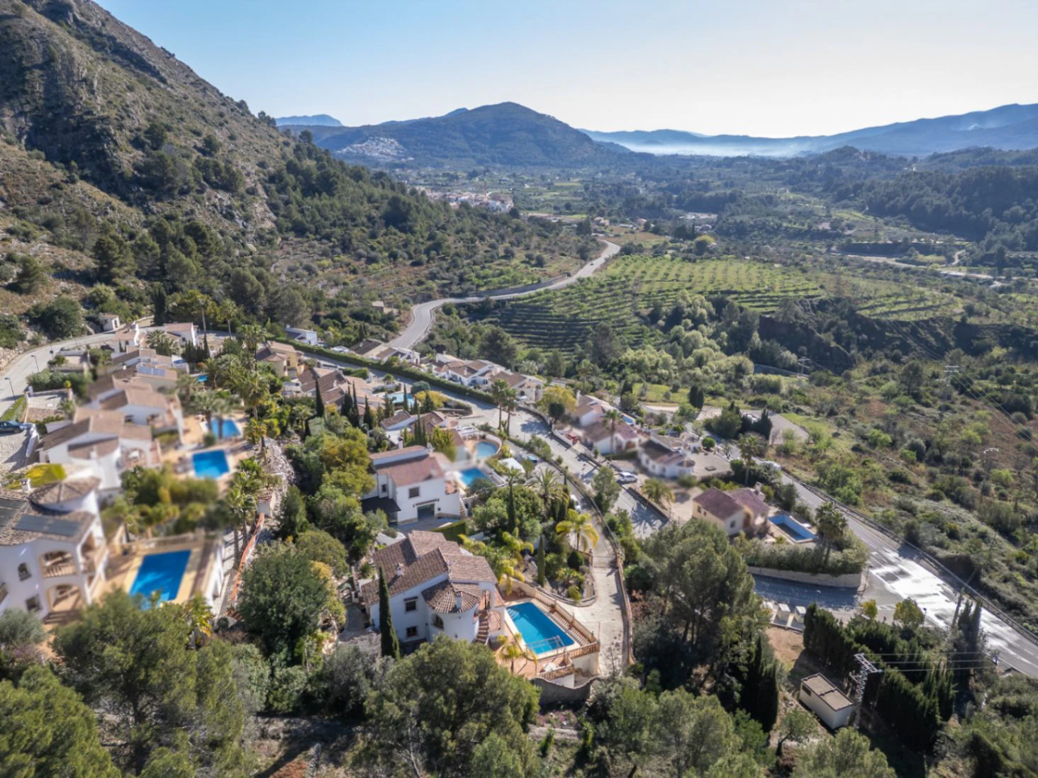 Villa for sale in Benigembla: Breathtaking views, exceptional privacy