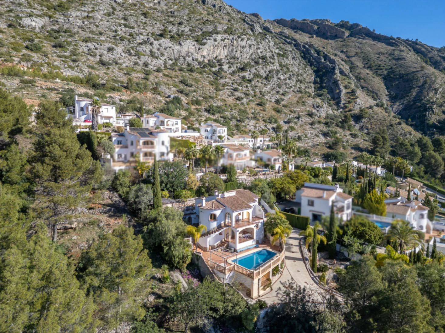 Villa for sale in Benigembla: Breathtaking views, exceptional privacy