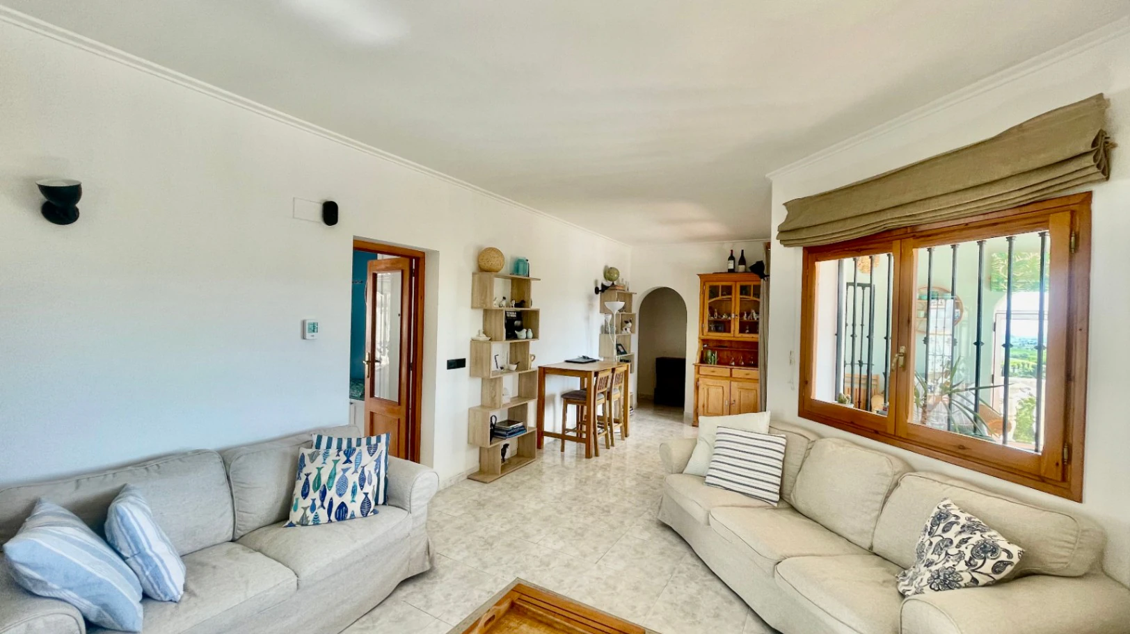 Villa for sale in Tormos: Spectacular views, guest apartment