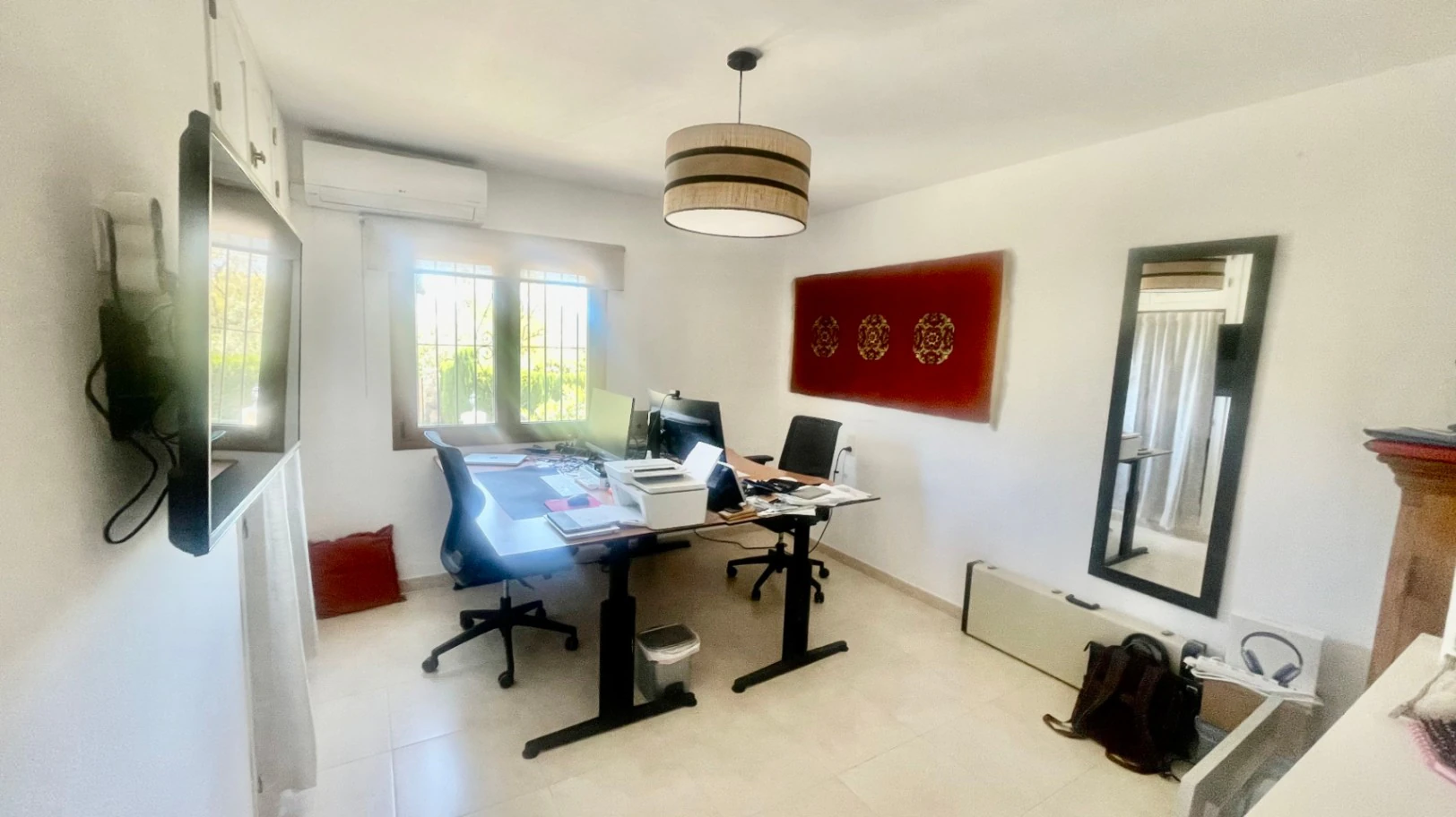 Villa for sale in Jalon: Spacious flat plot, quiet location