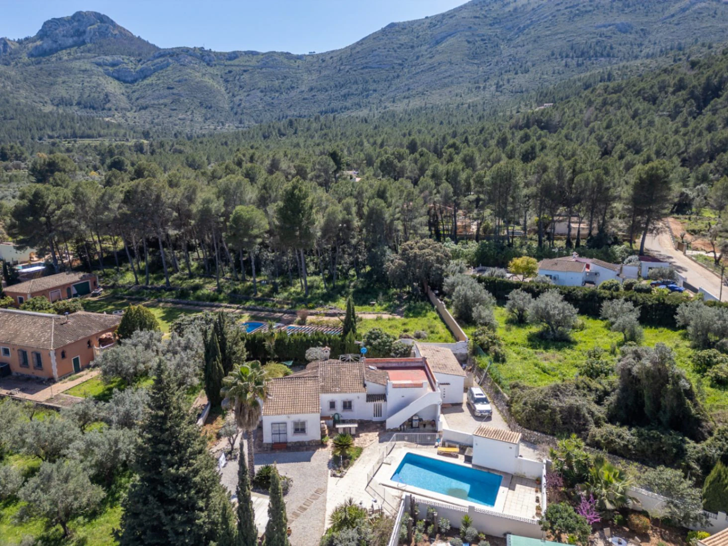 Villa à vendre à Parcent : Terrain plat, privé
