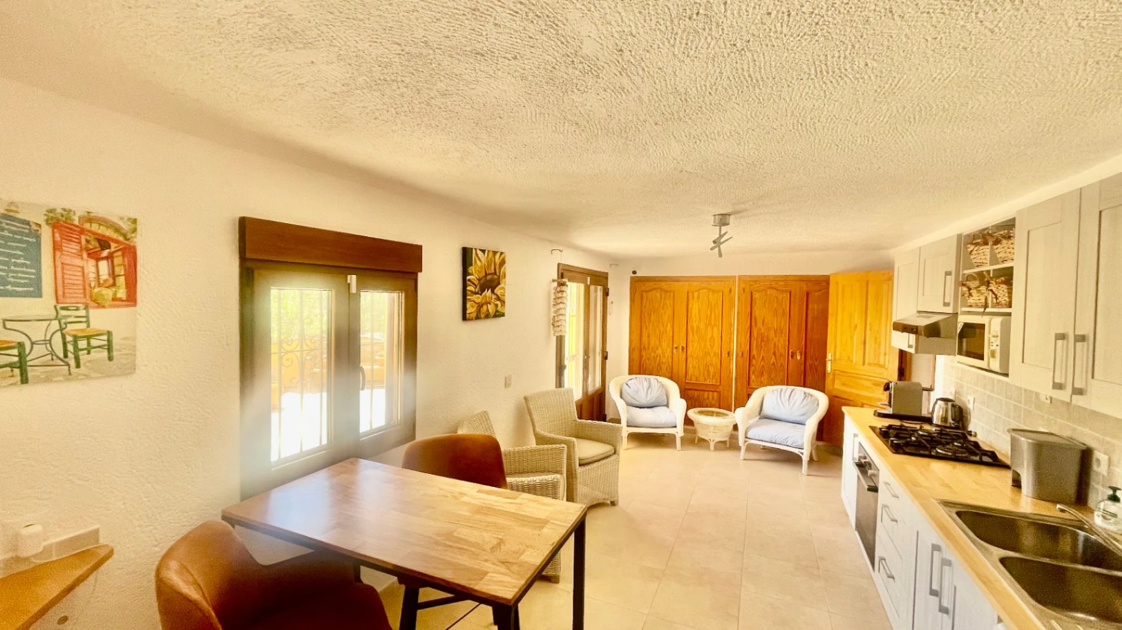 Villa for sale in Jalon: Spacious flat plot, quiet location