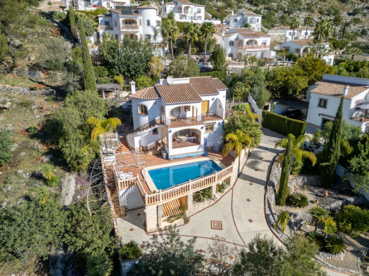 Villa for sale in Benigembla: Breathtaking views, exceptional privacy
