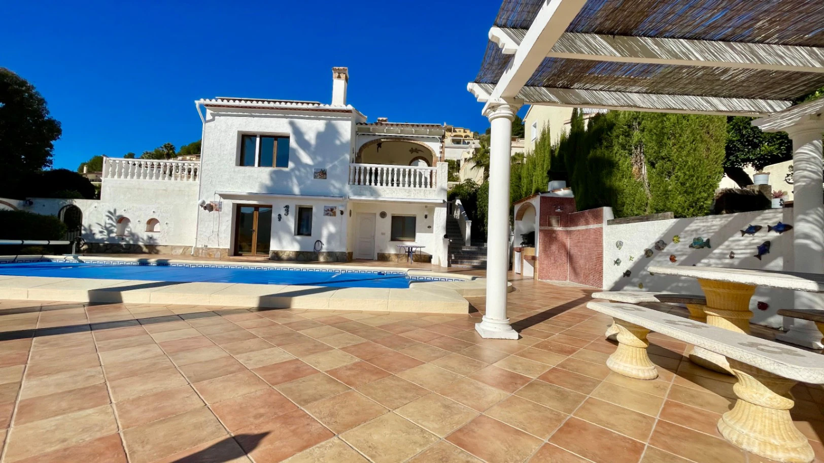 Villa for sale in Jalon: Frontline with spectacular south-facing views