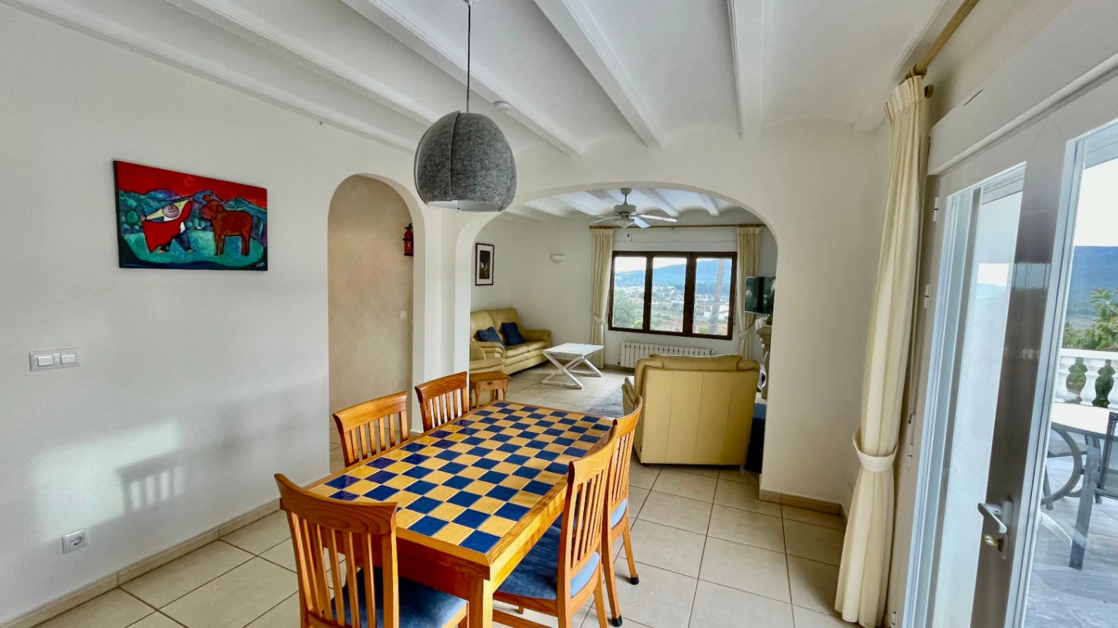 Villa for sale in Jalon: Frontline with spectacular south-facing views