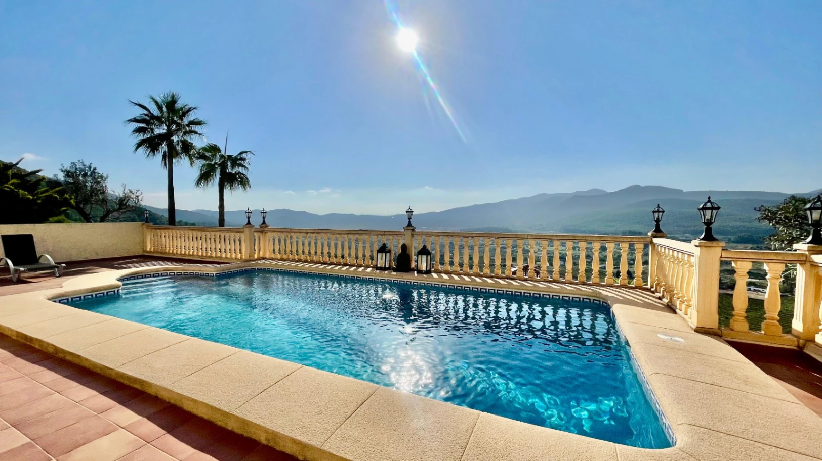 Villa for sale in Jalon: Spectacular, south-facing valley views