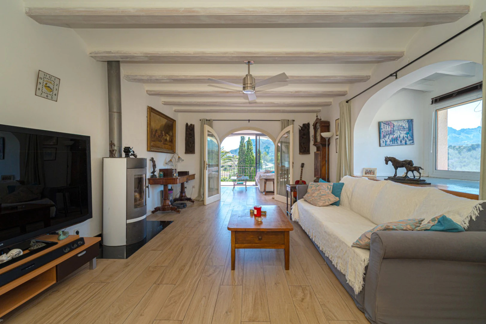 Villa en venta en Benissa: Cuadras y terreno