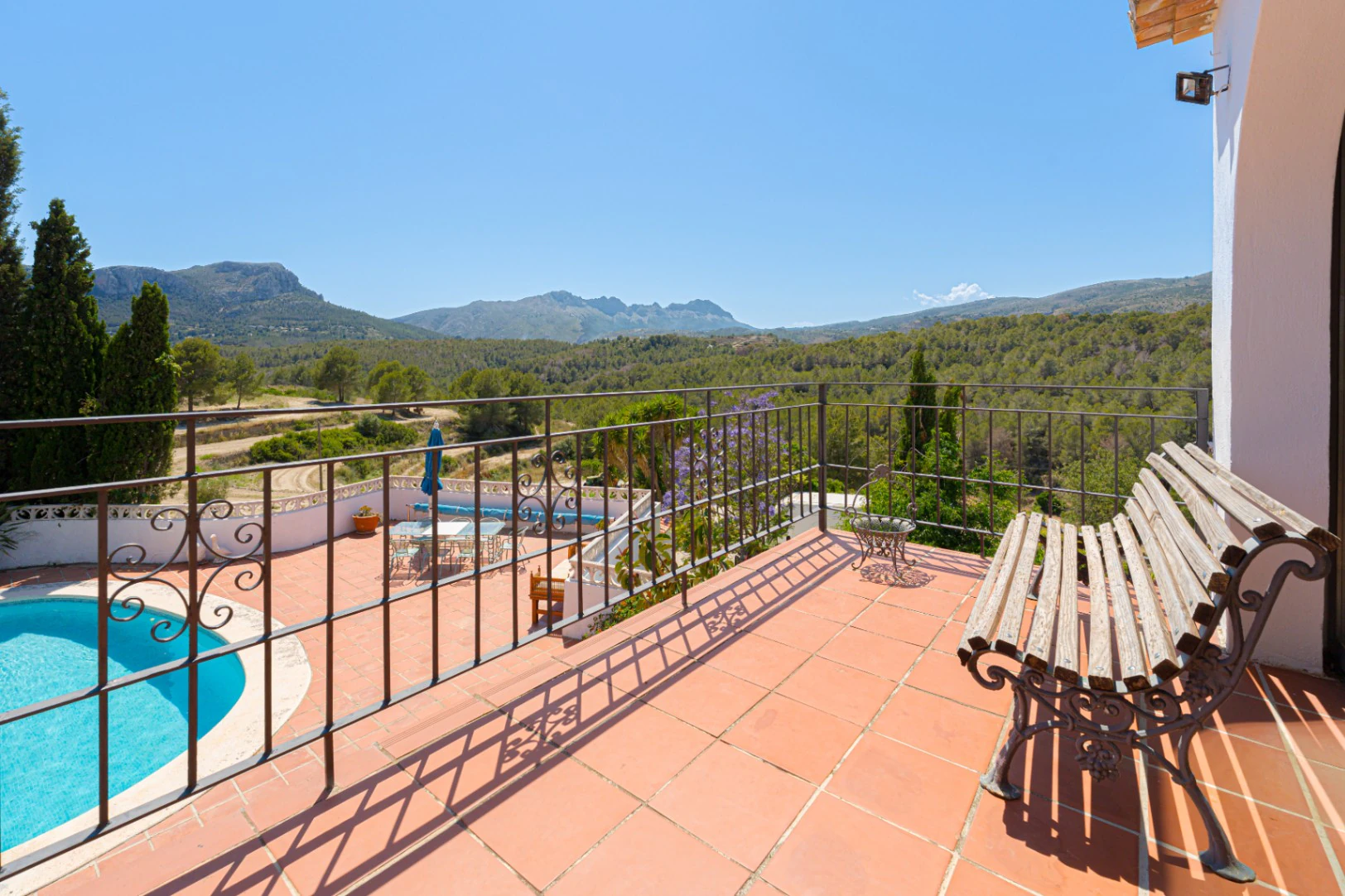 Villa en venta en Benissa: Cuadras y terreno