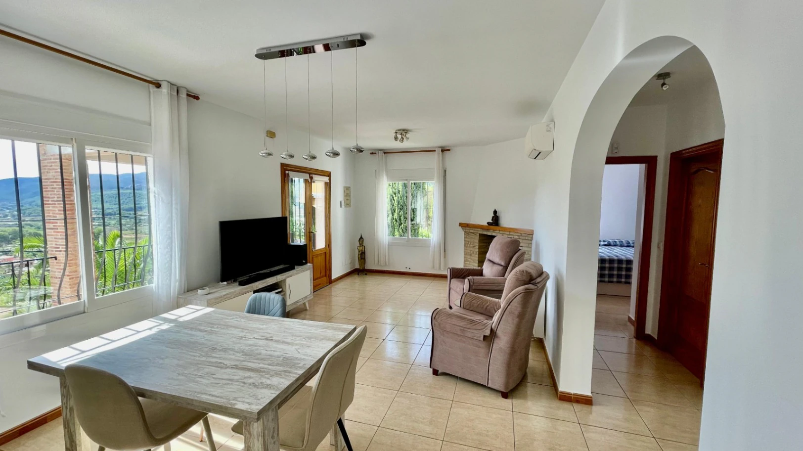 Villa en venta en Alcalali: Orientación sur, todo en una sola planta