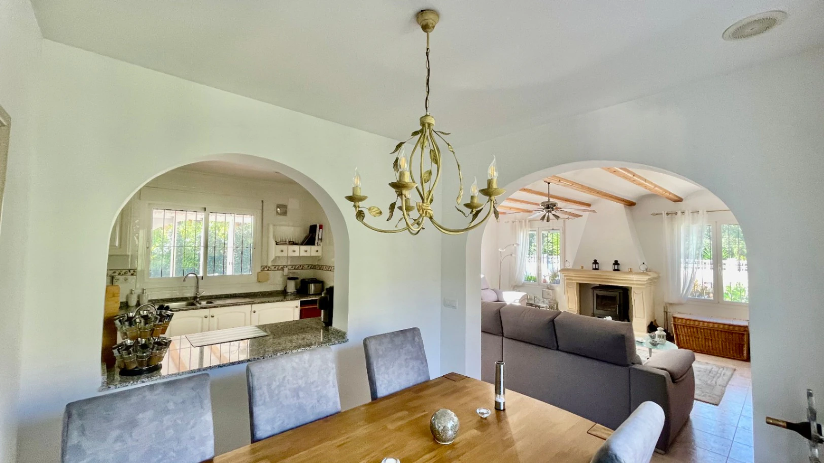 Villa te koop in Benigembla: gelijkvloers wonen, op het zuiden gelegen