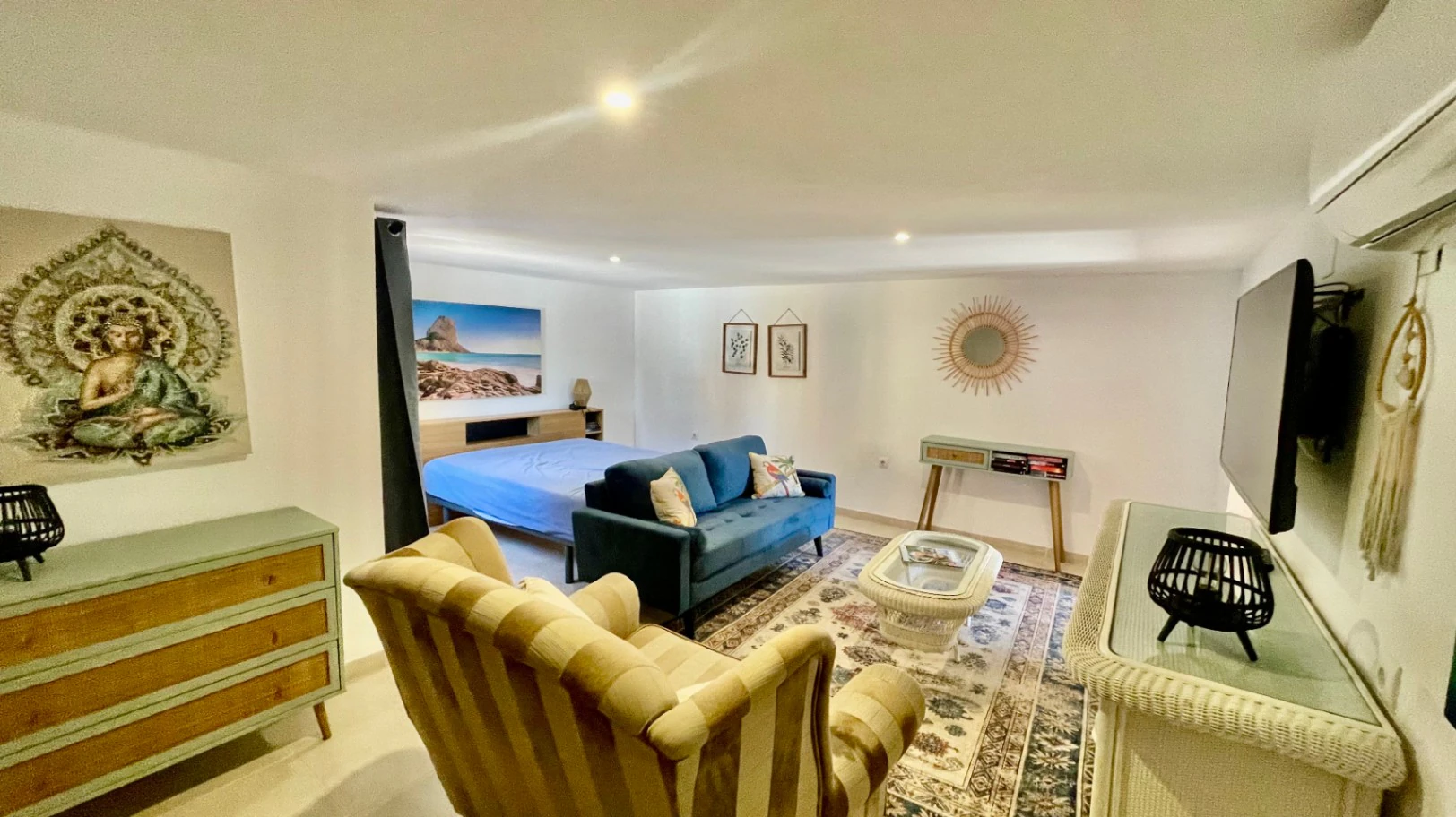 Villa en venta en Jalón: parcela llana y espaciosa, en una zona tranquila