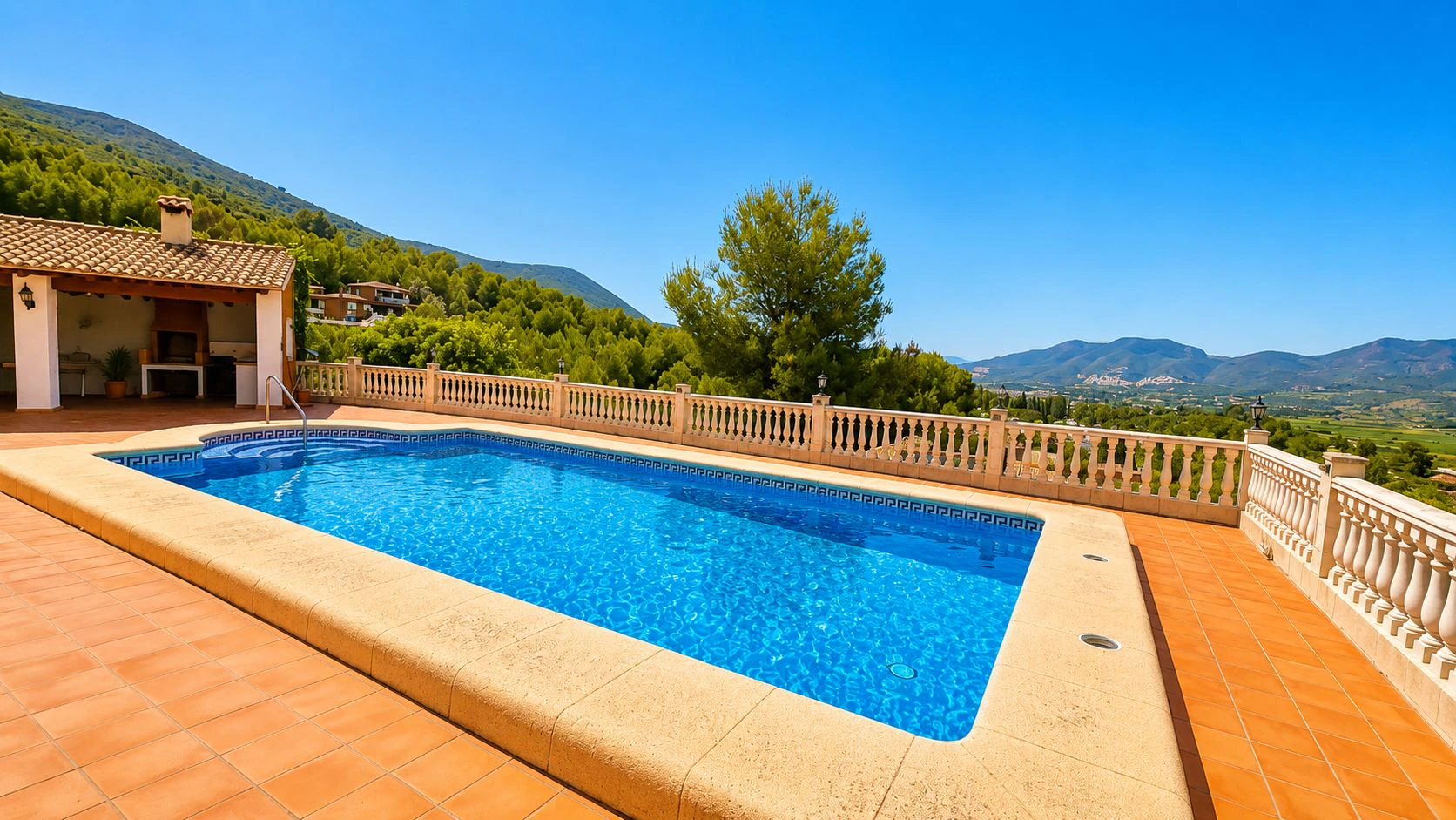 Villa for sale in Lliber: Panoramic views, large plot