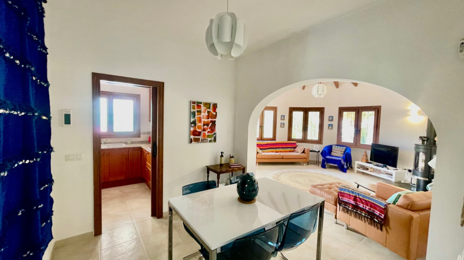 Villa te koop in Pedreguer - Privé, modern, panoramisch uitzicht