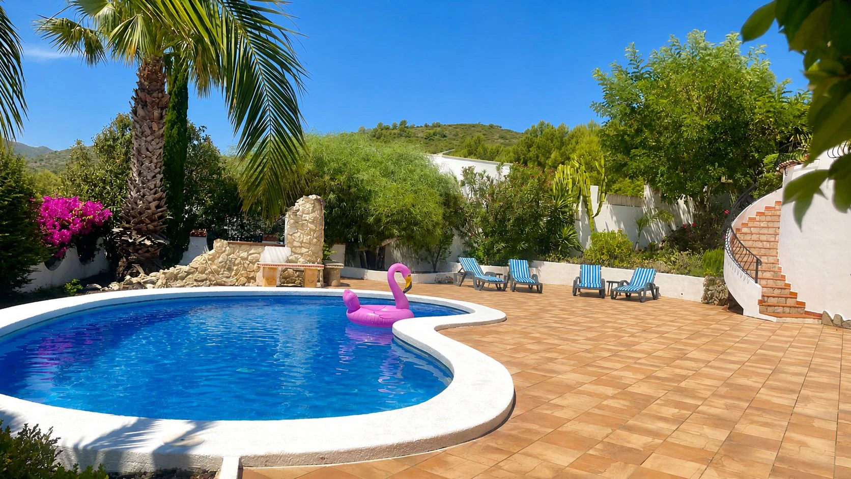 Villa te koop in Pedreguer - Privé, modern, panoramisch uitzicht