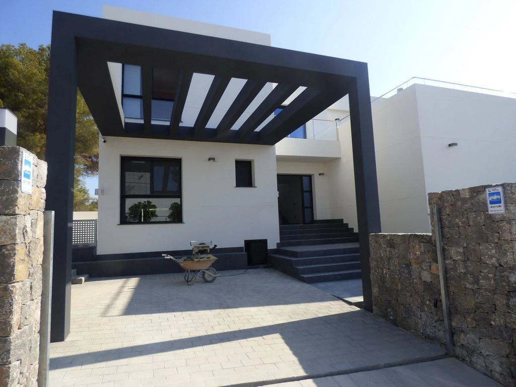 Villa de diseño moderno en Moraira.