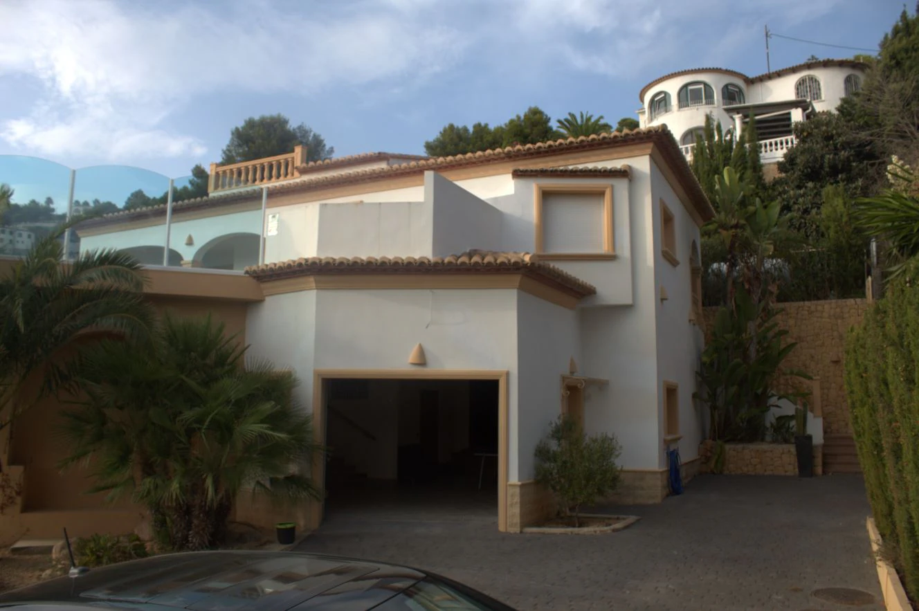 Chalet independiente en Benissa con vistas panorámicas